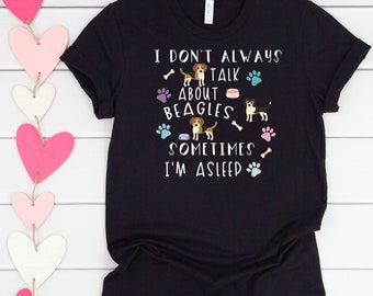 Funny Beagle Shirt, Women Men, Beagle Lover Gift, Beagle T-shirt, Beagle Top, Cute Beagle Graphic Tee, Crazy Beagle Lady, Explore Now!