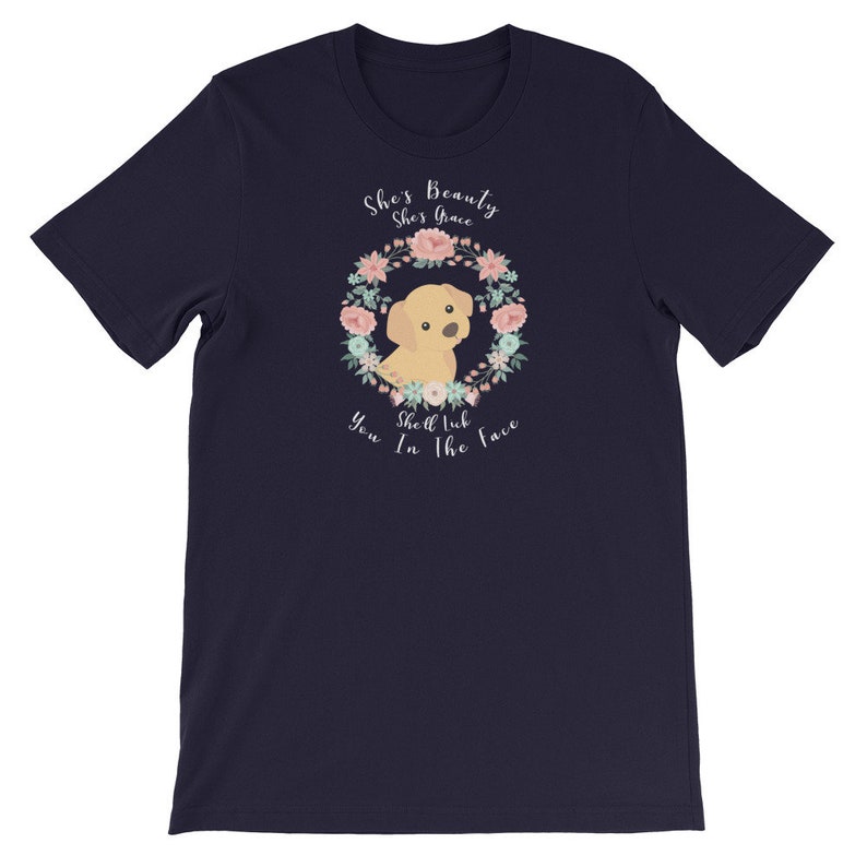 Camisa labrador divertida, hombres mujeres, regalo de amante de Labrador, camiseta de Labrador, tapa labrador, linda camiseta gráfica de Labrador, loco Labrador Lady imagen 4