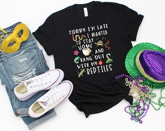 Reptil Shirt für Reptil-Liebhaber. Große Reptil-Liebhaber-Geschenk für Frauen und Männer. Süße Reptil Grafik Tee. Reptil Top. Entdecken Sie jetzt!