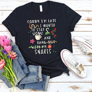 Snake Shirt For Snake Lovers. Great Snake Lover Gift For Women and Men. Cute Snake Graphic Tee. Snake Top. Explore Now!