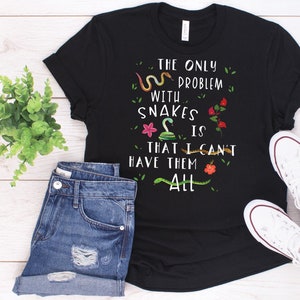 Snake Shirt For Snake Lovers. Great Snake Lover Gift For Women and Men. Cute Snake Graphic Tee. Snake Top. Explore Now!