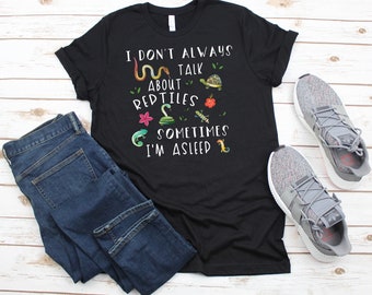 Reptil Shirt für Reptil-Liebhaber. Große Reptil-Liebhaber-Geschenk für Frauen und Männer. Süße Reptil Grafik Tee. Reptil Top. Entdecken Sie jetzt!