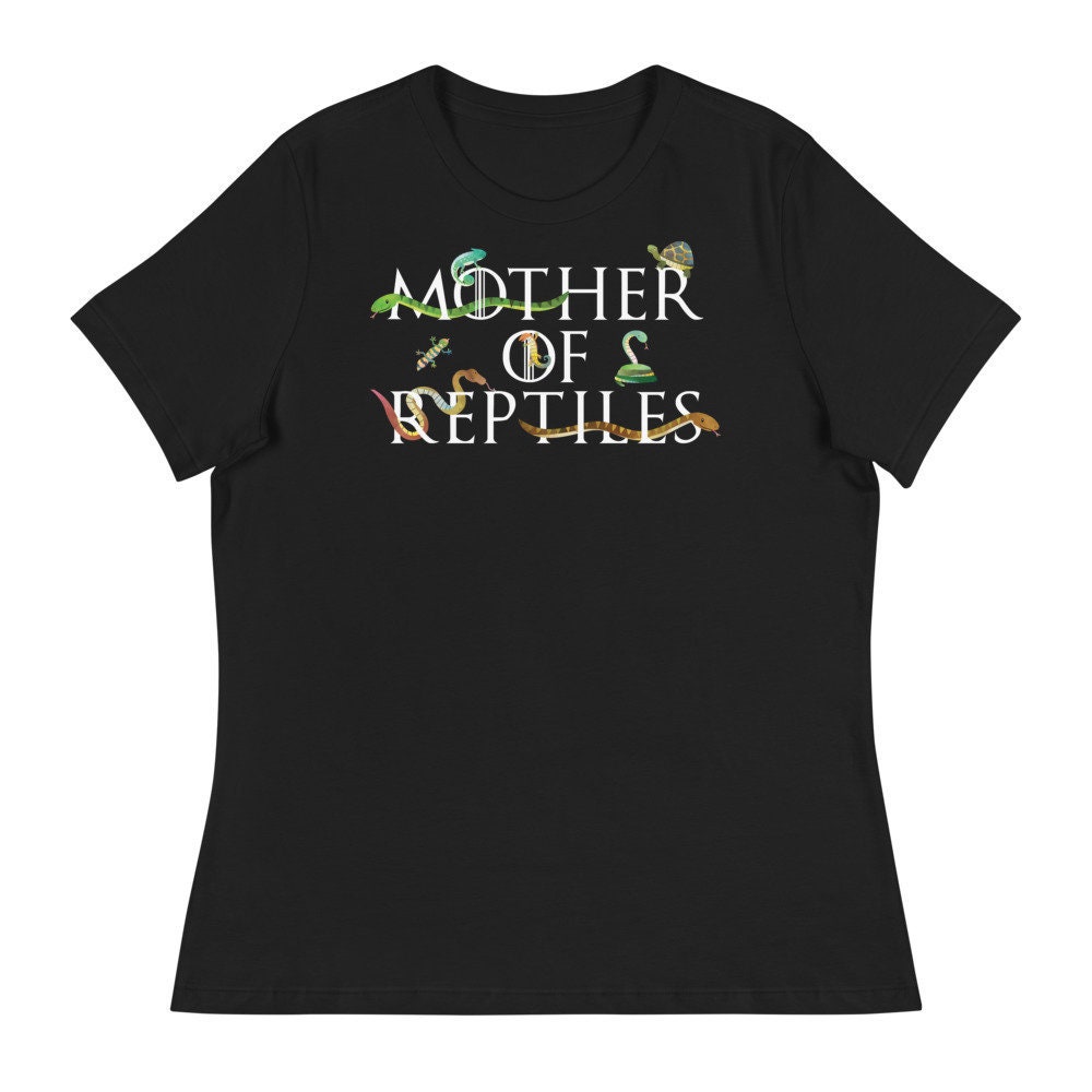 Reptile Shirt for Reptile Lovers. Great Reptile Lover Gift for Women. Cute Reptile Graphic Tee