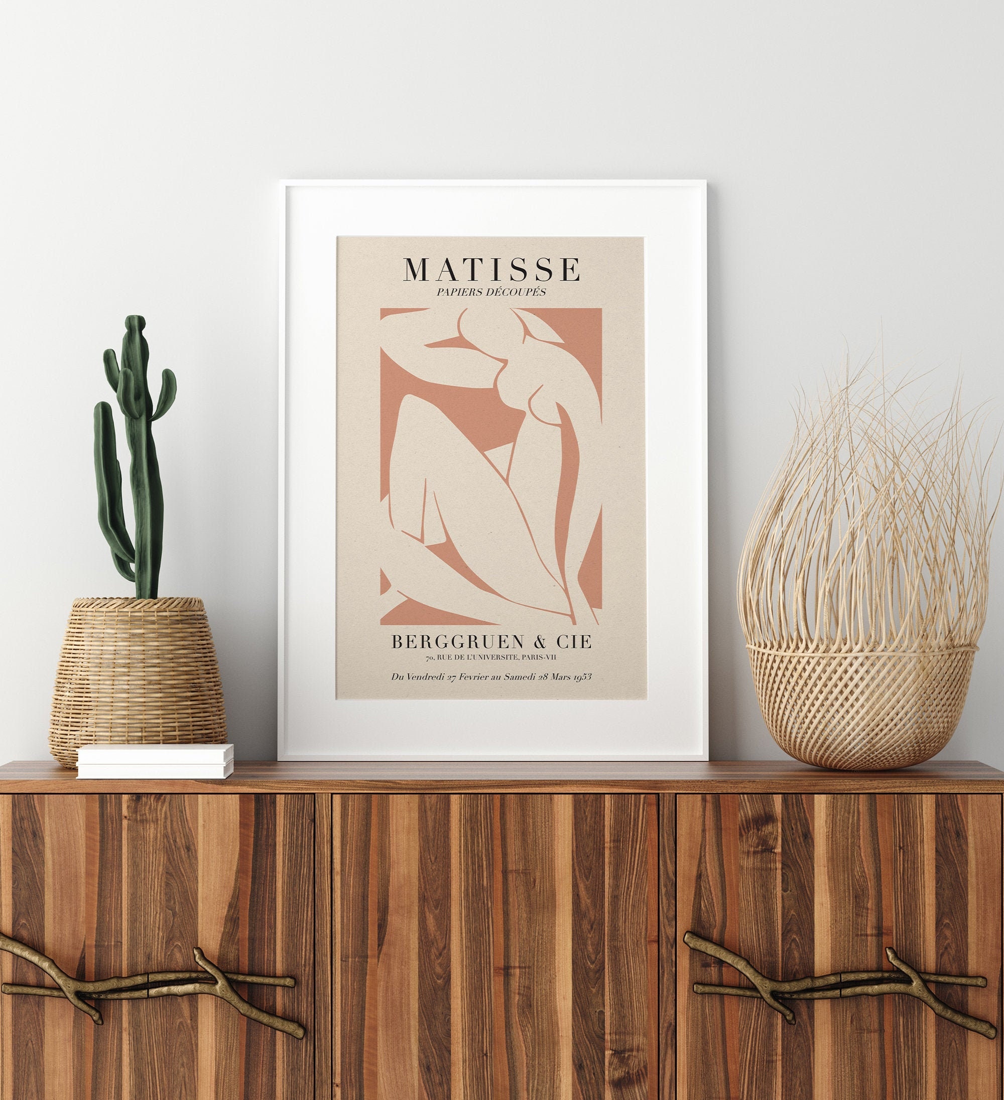 Matisse Inspired Print Henry Matisse Art Print Minimal Art | Etsy