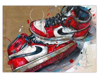 Air jordan 1 chicago | Etsy Nederland