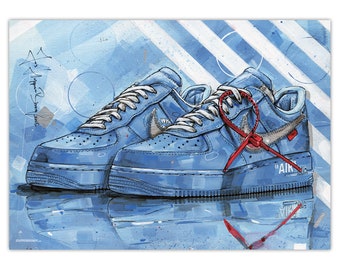 Nike air max 1 Atmos Elephant print (70x50cm) - Jos Hoppenbrouwers art