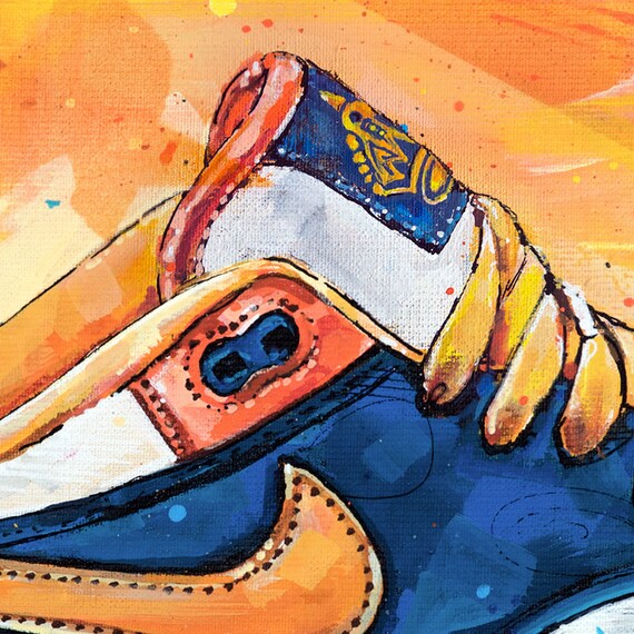 Nike air max 1 x Parra Albert Heijn affiche (70x50cm) - Jos Hoppenbrouwers  art