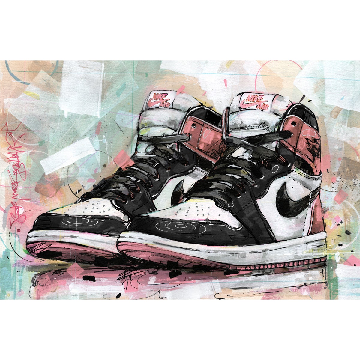 Rust pink jordan 1 - Etsy 日本
