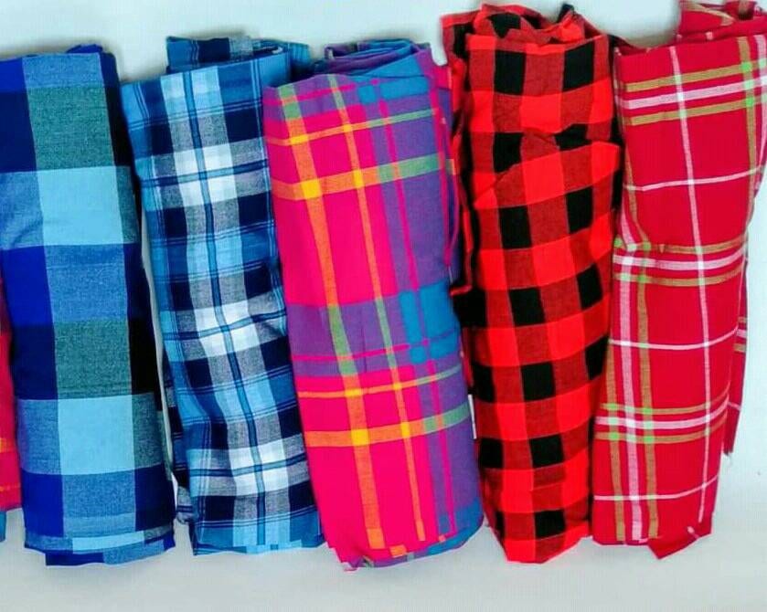 Maasai shuka: traditional kenyan fabric 