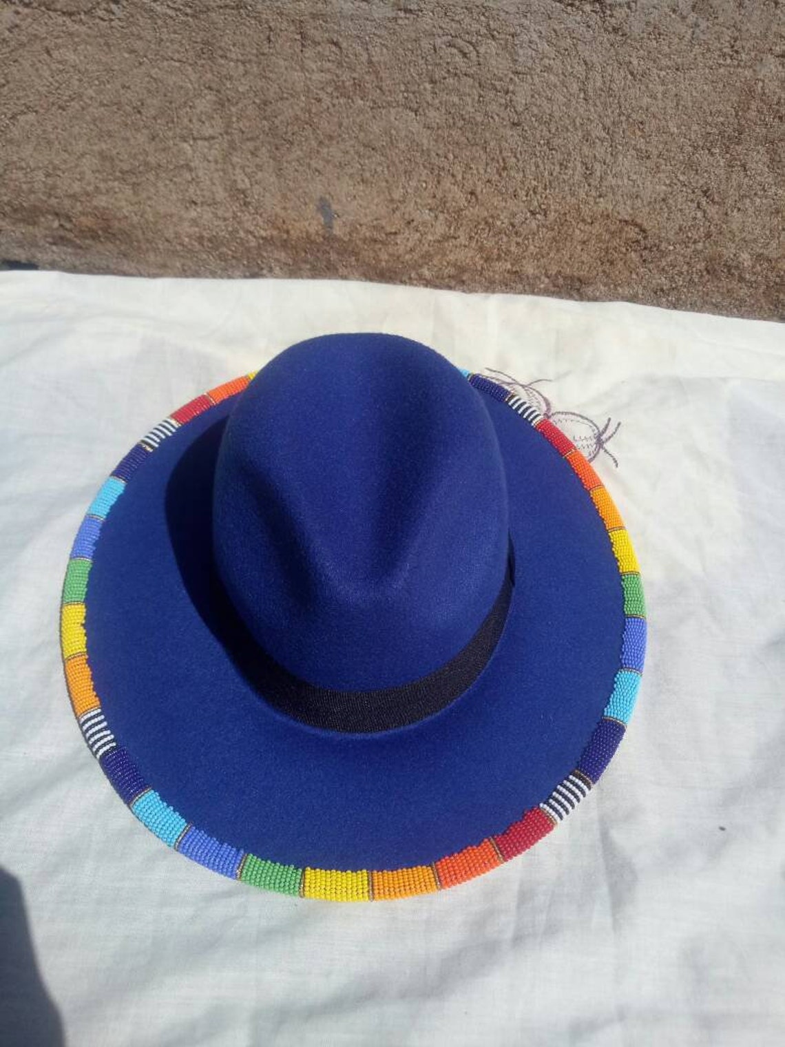 Wholesale Zulu Beaded Fedora Hat fedora Fashion Summer Hats Etsy