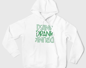 St. Patrick's Day Hoodie, St Patrick's Day Hooded Sweatshirt, Cute St Patrick's Day Sweatshirt, St. Patrick's Day Graphic Hoodie