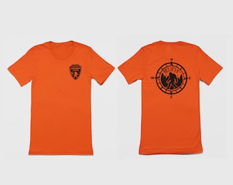 Bigfoot Graphic Tee, Certified Bigfoot Hunter Tshirt, Compass Believe Shirt