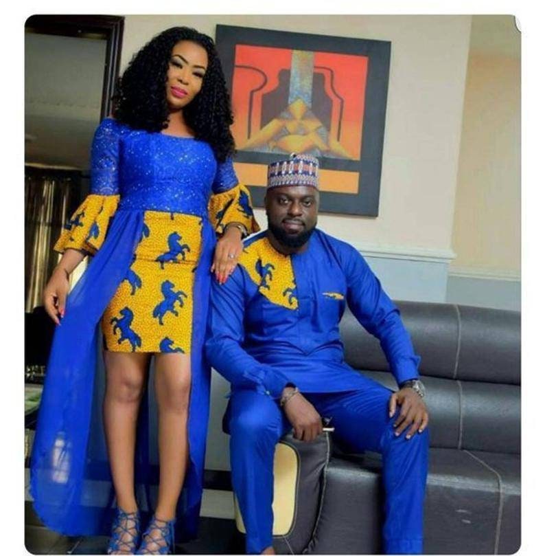 African couples outfit wedding dress Ankara women/'s wear African men/'s outfit African wedding dress reception outfit engagement dress