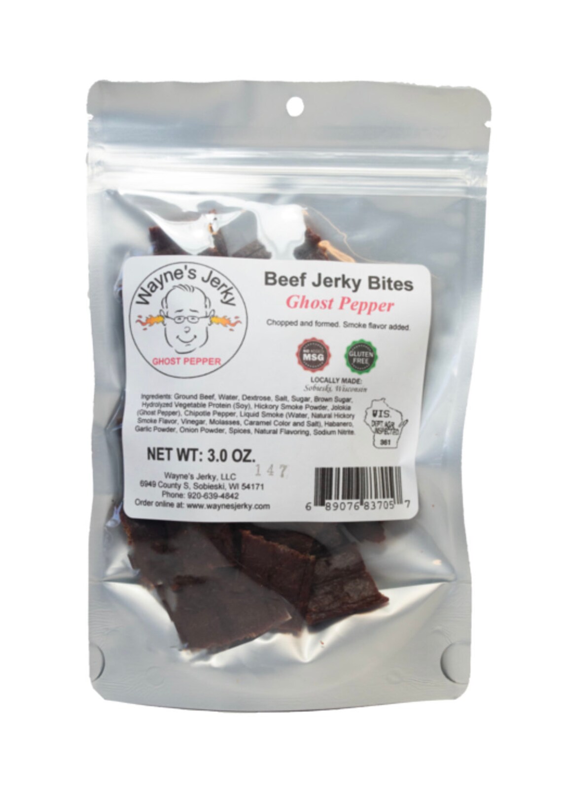 Ghost Pepper Beef Jerky Etsy