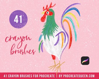 41 Wachsmalstifte für die Fortpflanzung