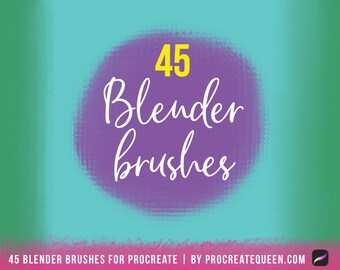 45 Blender Pinsel Procreate