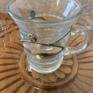 Set of 6 Handmade Moroccan Glasses