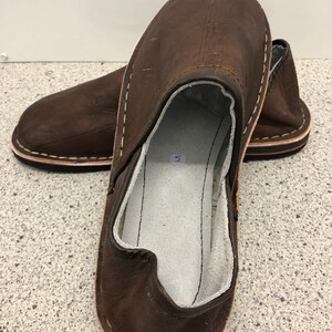Genuine Moroccan leather slippers image 3