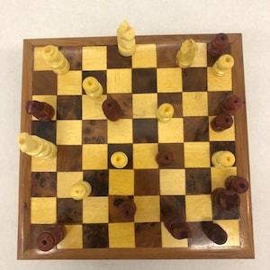 Moroccan Handcrafted thuya wood chessboard hame