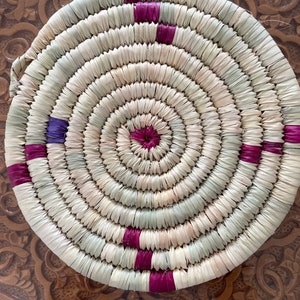 Handmade Moroccan trivet a mat for hot dishes