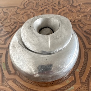 Moroccan Handmade Metal Silver Odourless Ashtray