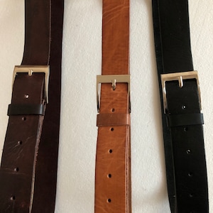 Handmade Moroccan leather belt