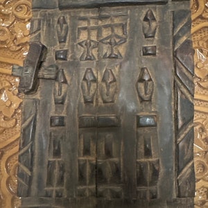 Handmade Vintage Antique Moroccan Decorative Door