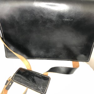 Leather messenger bag / satchel