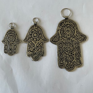 Handmade handcrafted Khamsa hand of Fatima