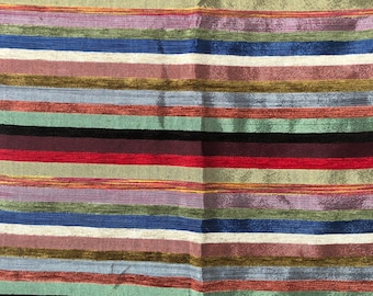 Pañuelo de seda marroquí Sabra multicolor hecho a mano