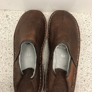 Genuine Moroccan leather slippers image 4