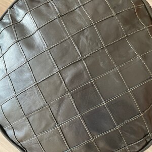 Handmade Moroccan genuine organic leather Pouffes