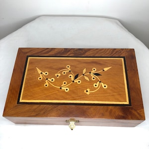 Thuya wood box jewellery