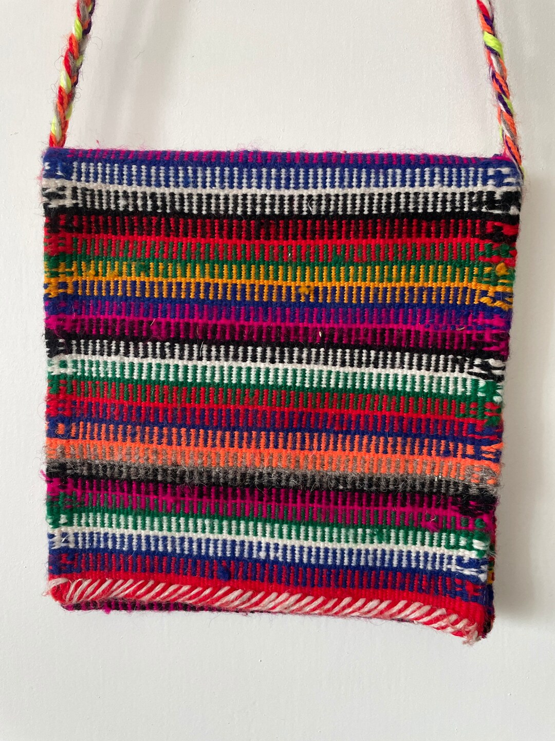 Handmade Moroccan Vintage Carpet/ Rug Bag 100% Wool Organic - Etsy
