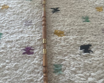 Handmade handcrafted Moroccan wood Sebsi (Pipe)