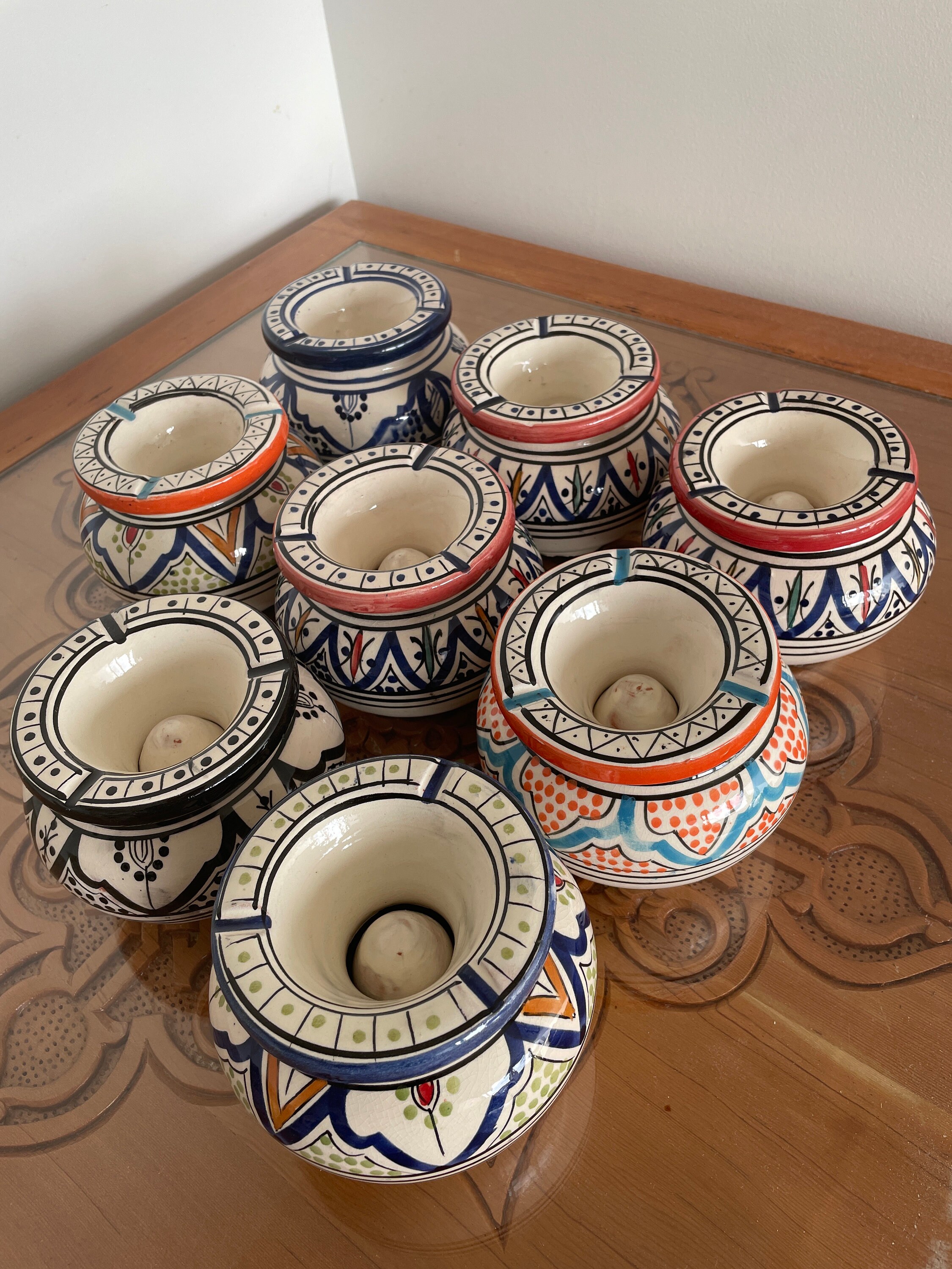 Handmade Moroccan Ashtrays - Etsy UK