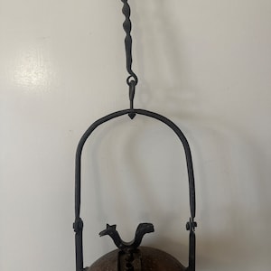 Antique Handcrafted Oil Lamp