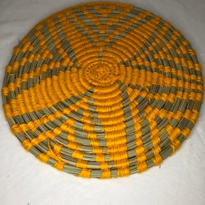 Moroccan colourful traditional trivet mat