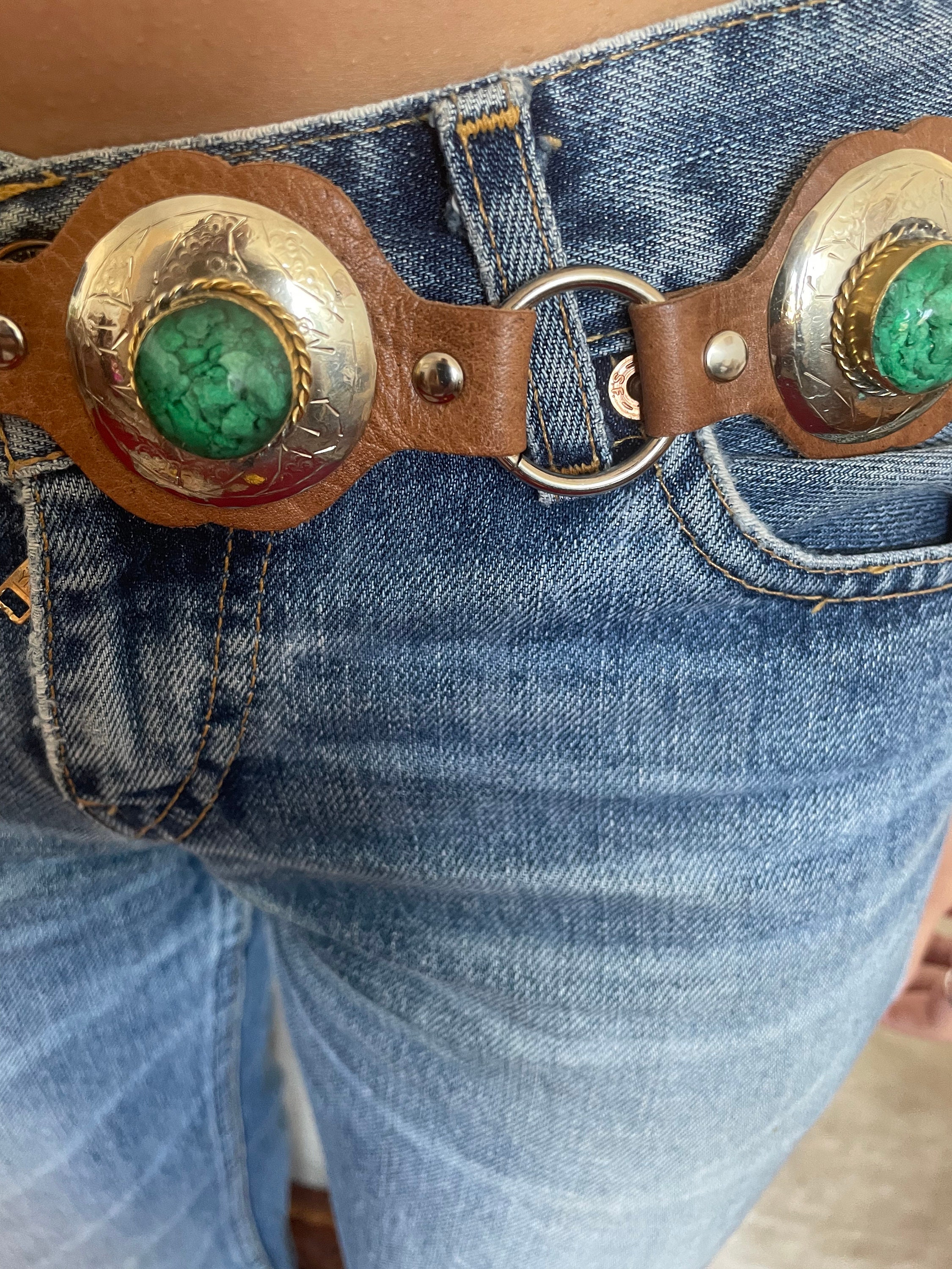 Genuine Leather Belt Morrocan Style. Handmade Moroccan Organic Leather Belt - Etsy main image 2