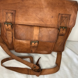 Leather Messenger bag