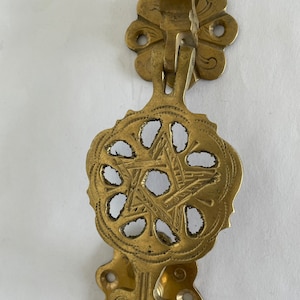 Handmade Moroccan door knocker made of brass