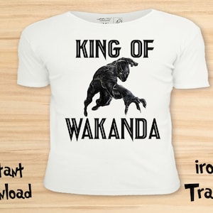 The black panther Shirt, The black panther T-shirt, The black panther  Birthday -Printable