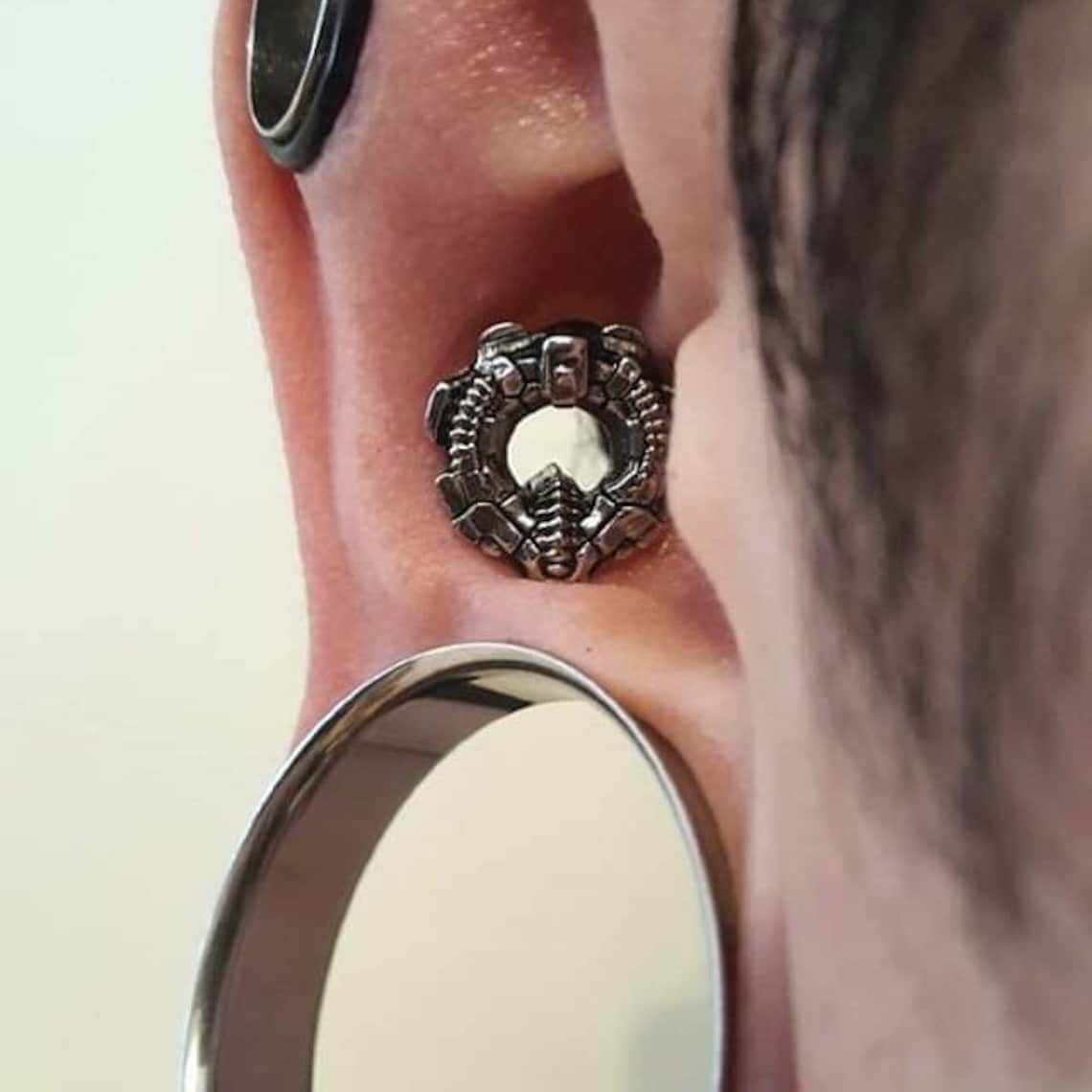 Ear Tunnels by Rusty Creations RCCSCTN06 Etsy