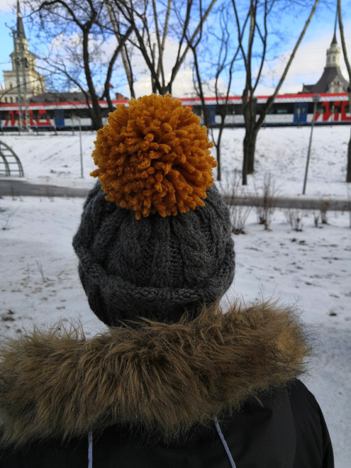 Cable hat Knit beanie Toboggan hat Bobble hat Boys cap Winter Etsy