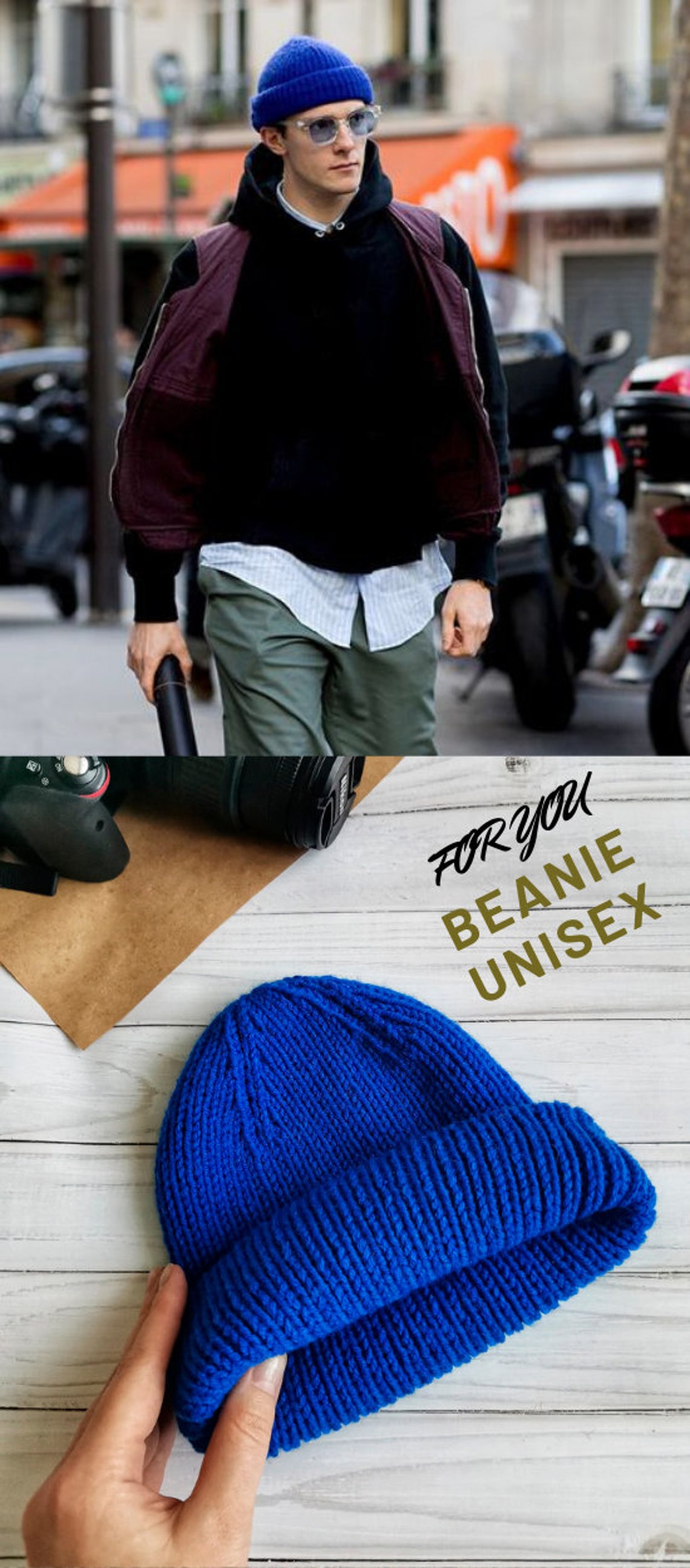 Fisherman Beanie Hat Mens Stylish Hats for Men Hunters Hat Etsy