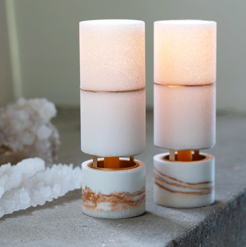 Gold Shabbat Candlesticks Jewish Wedding Gift Modern Shabbat Etsy