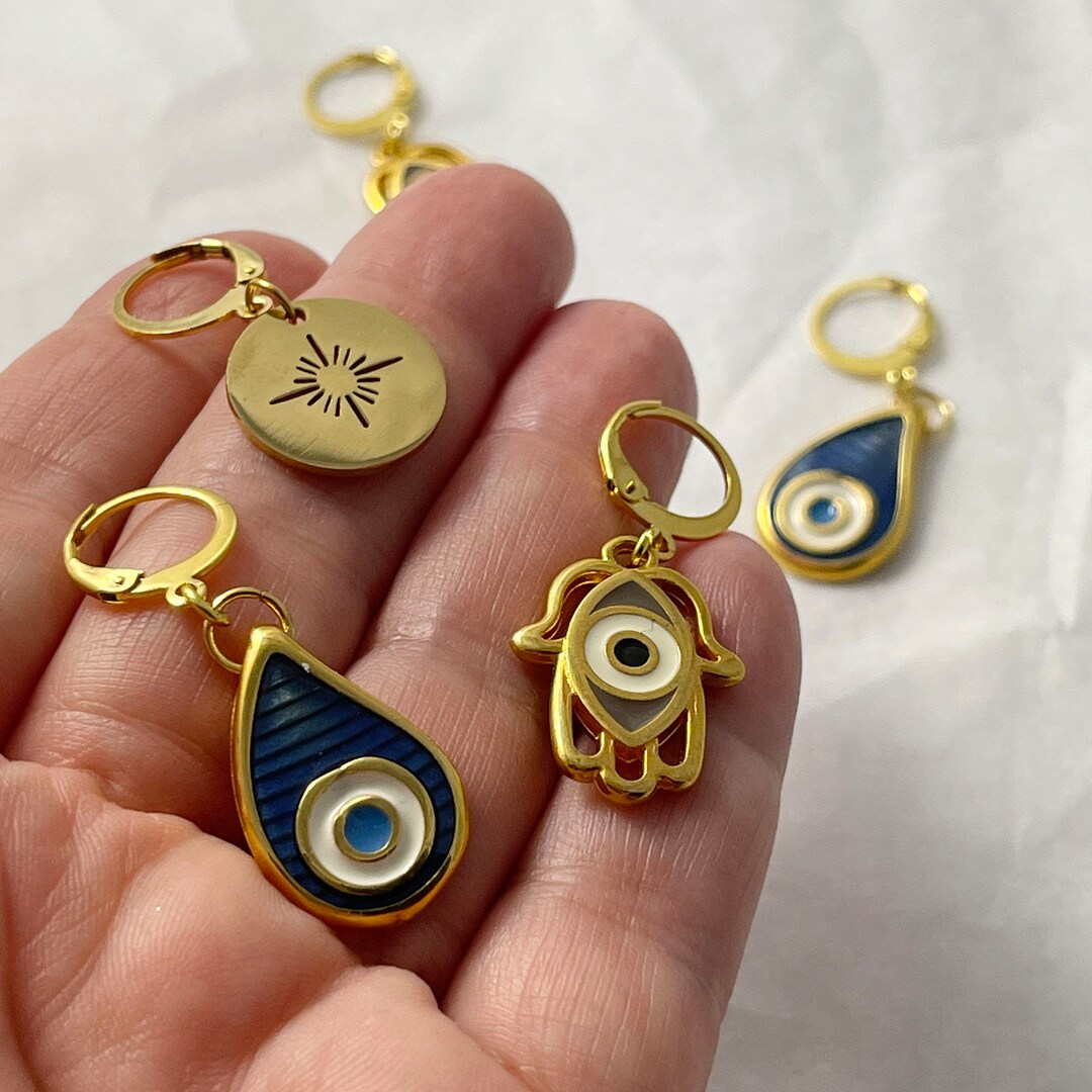 Nbeads Evil Eye Glasperlen – Ca. 64 Stück, 6mm, Gemischte Farben, Für Schmuck & DIY