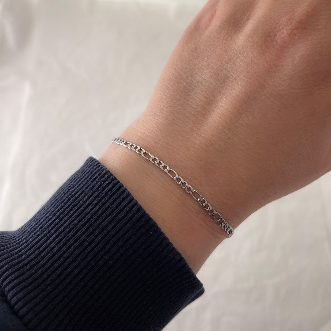 ANTIDOTE BUYERS CLUB/Figaro Chain Bracelet（Silver） - JONAS