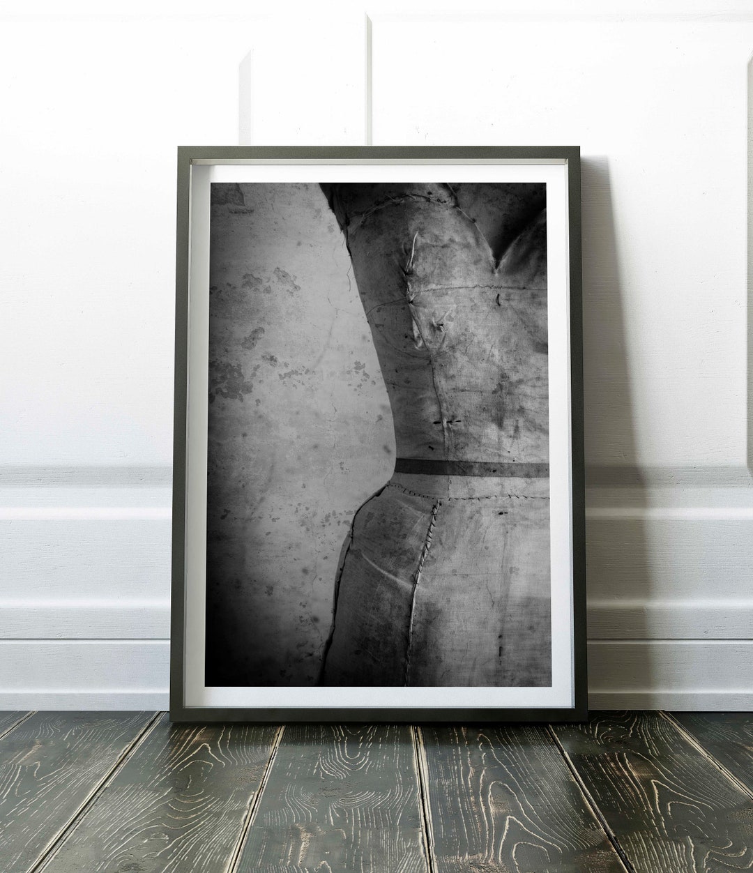 Antique Mannequin Wall Art Print Female Line Art Instant Etsy