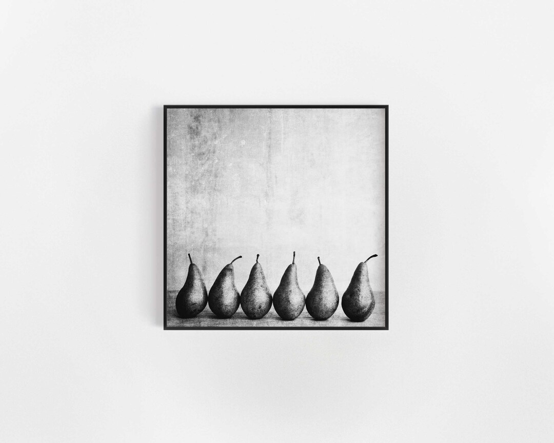 Pear Printable Wall Art Fruit Wall Art Abstract Photography Etsy
